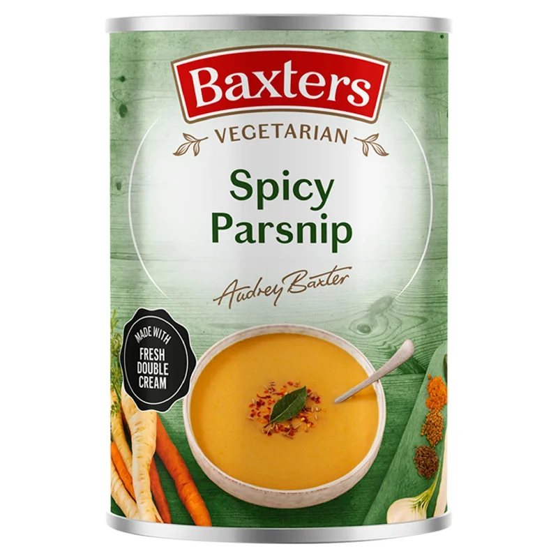 - Remote interactive pet feederBaxters Vegetarian, Spicy Parsnip Soup 400g