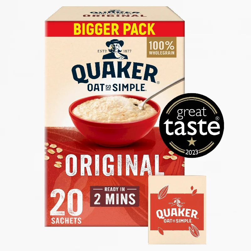 - Pet diabetes prescription foodQuaker Oat So Simple Original Big Pack Porridge Sachets 20x27g