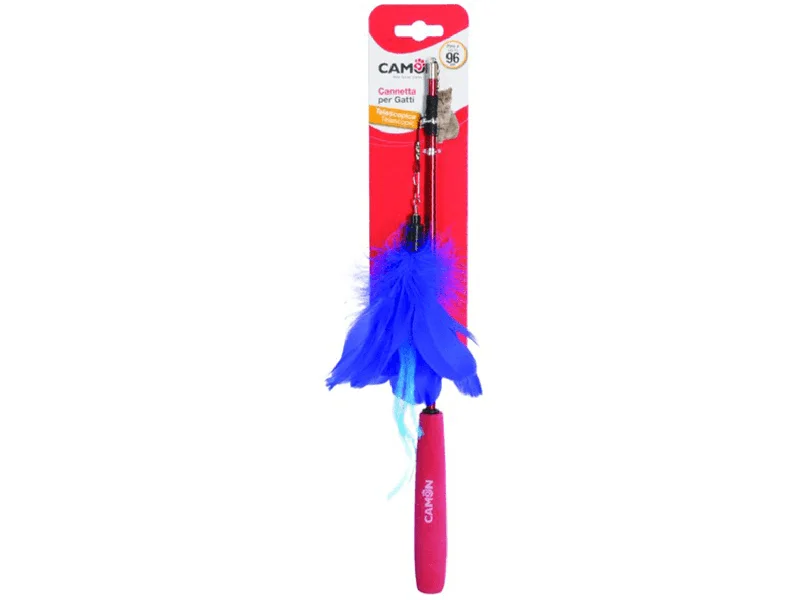 - Cat stress soothing sprayCat Toy - Telescopic Fishing Rod With Feather