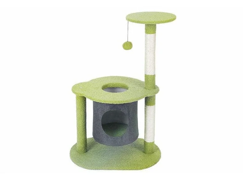 ---CAT TREE 60*40*90cm Green