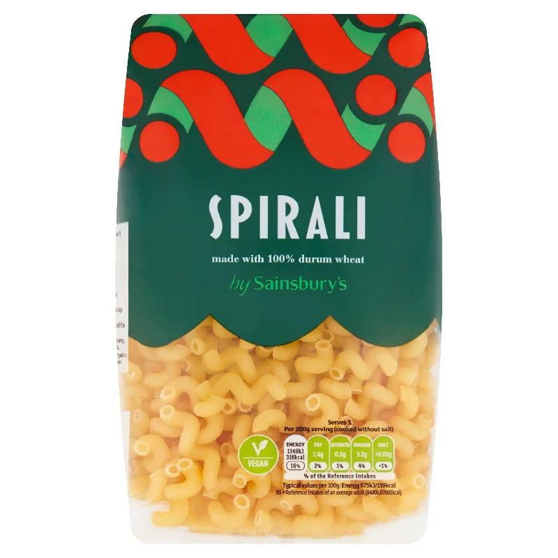 Pet ProductsSainsbury's Spirali Pasta 500g