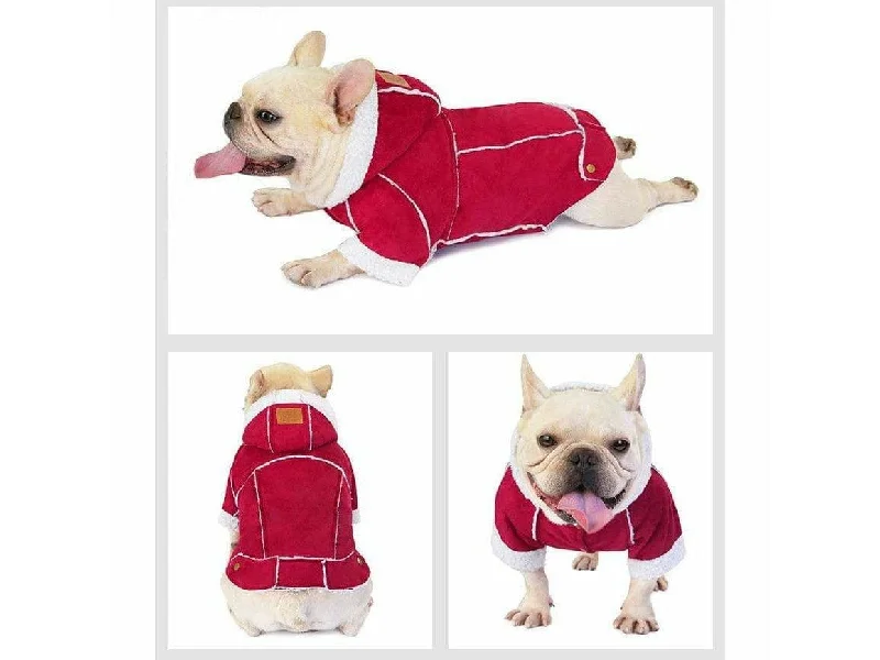  -Anti-slip claw protection raincoat FOR dogsdog clothes White L DW-21