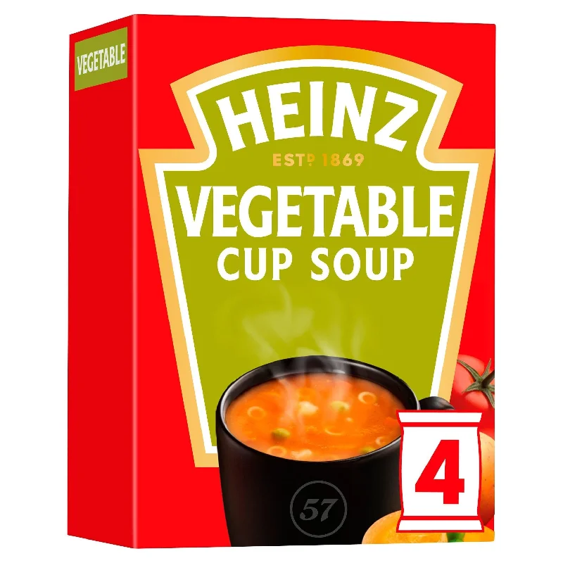 - Pet tear stain cleaning wipesHeinz Vegetable Cup Packet Soup x4 76g