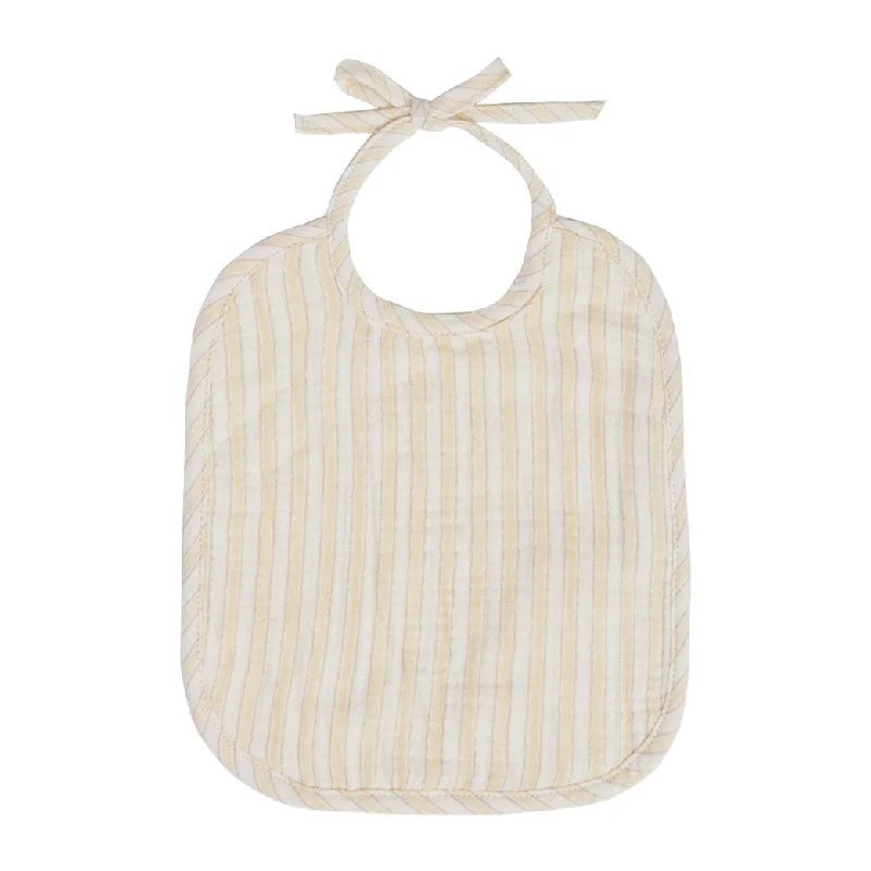 - Climbing pet constant temperature heating padQuincy Mae Vintage Stripe Woven Tie Bib