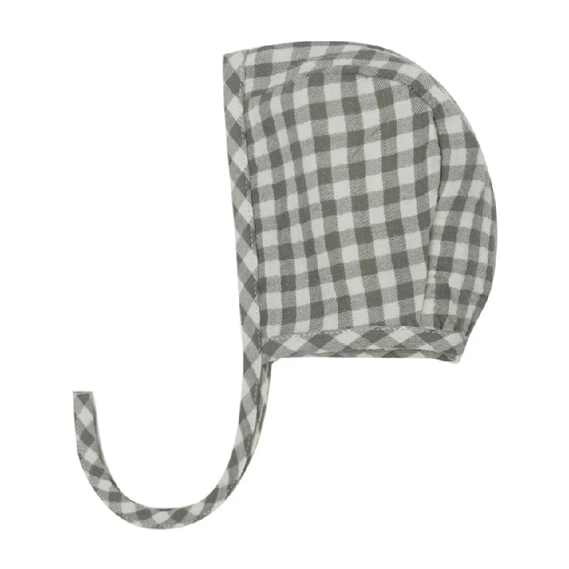 - Pet tear stain cleaning wipesQuincy Mae Sea Green Gingham Baby Bonnet