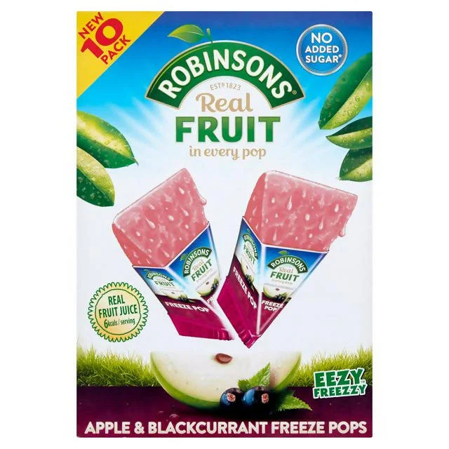 - Cat hair ball removal and hair removal creamRobinsons Apple & Blackcurrant Freeze Pops 10x62ml