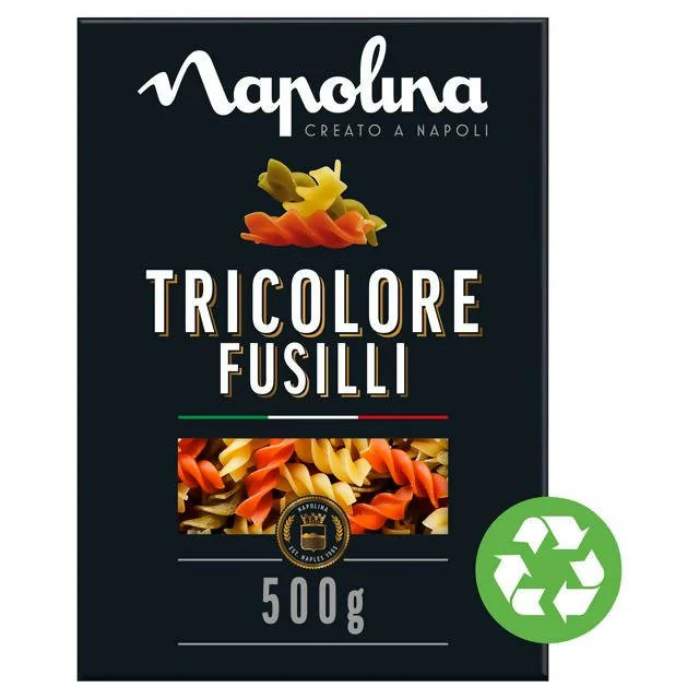 ---Napolina Tricolore Fusilli 500g