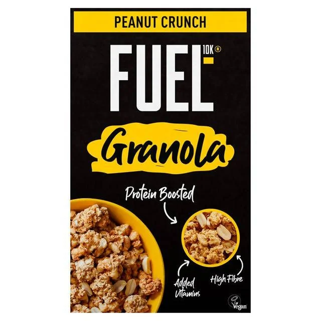 - Parrot climbing and standing wooden frameFUEL10K Protein Boosted Peanut Crunch Granola 400g