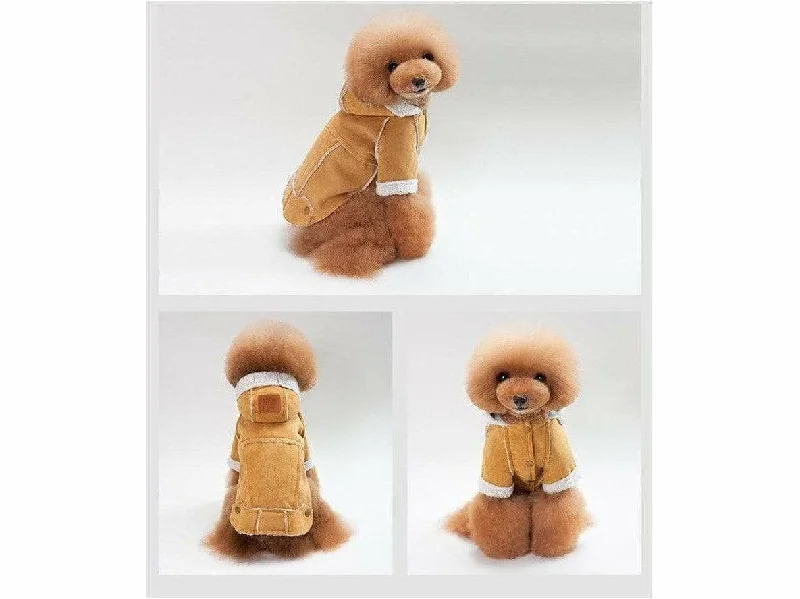 ---dog clothes  Light Brown M DW-21BR