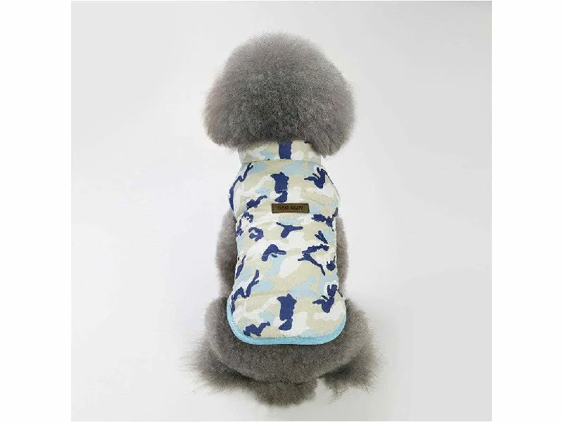 - Parrot climbing and standing wooden framedog clothes blue M YP-201807093