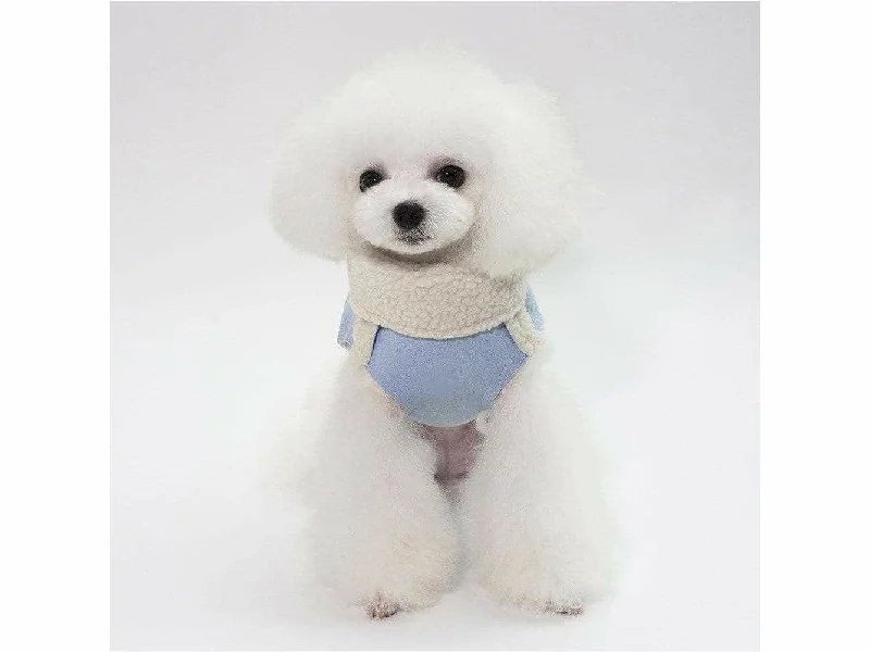 - Pet smart GPS locatordog clothes blue S YP-201807047