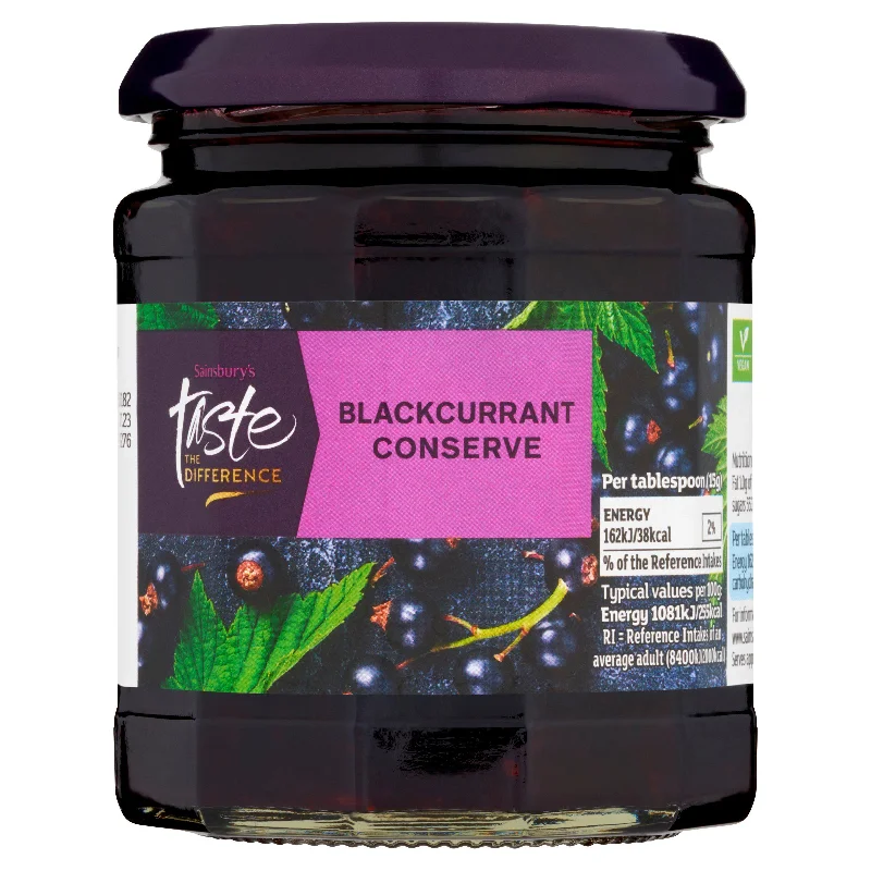  -Splash-proof food bowl AND Anti-choking slow food bowlSainsbury's Blackcurrant Conserve, Taste the Difference 340g