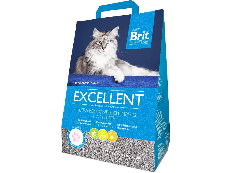 - Foldable and portable cat bagBrit Fresh for Cats Excellent Ultra Bentonite 10 kg