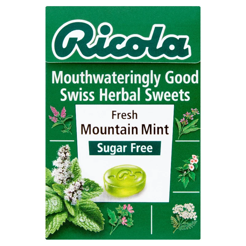 - Pet vitamin complex nutrition tabletsRicola Sugar Free Mountain Mint Drops 45g