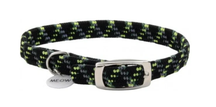 - Degradable pet feces bagCoastal ElastaCat Cat Reflective Safety Collar BLACK/GREEN