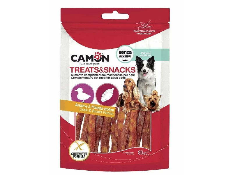 - Cat hair ball removal and hair removal creamDuck&Potato sticks (80g)