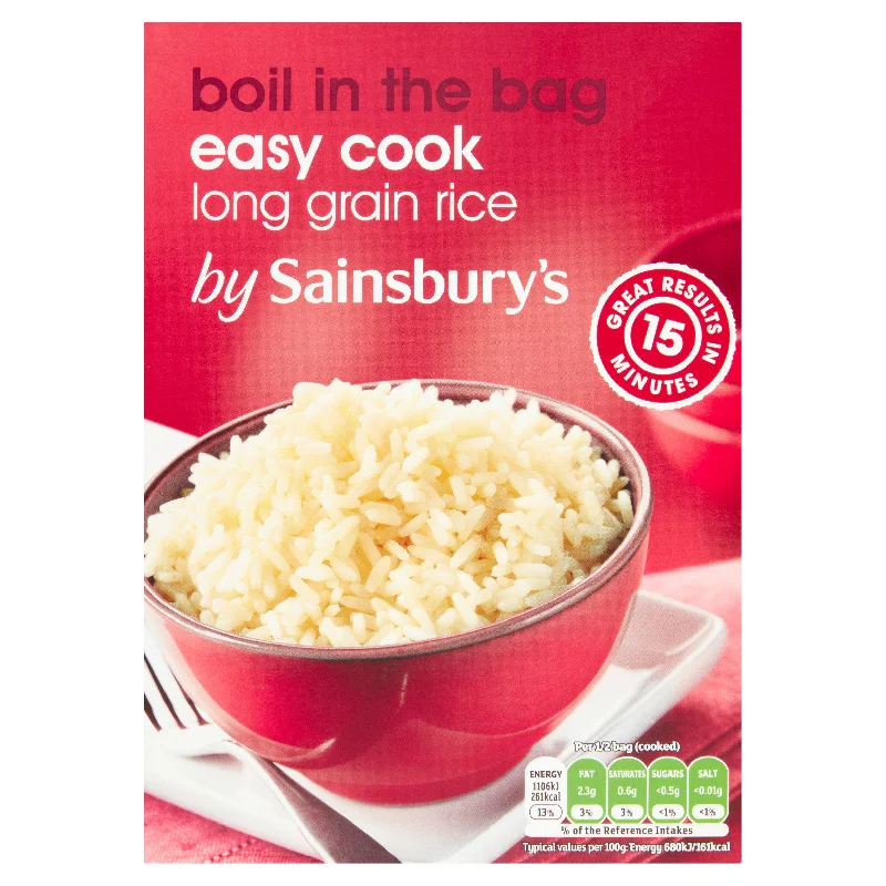 - Dog anti-slip matSainsbury's Boil In The Bag White Rice 4x125g