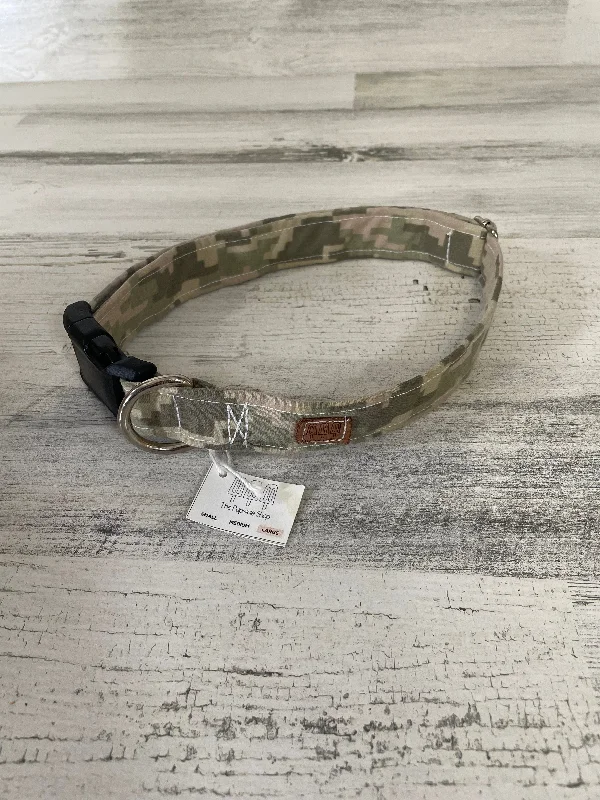  . **Dog toy sound ball**The Pupsicle Shop Block Camo Collar - Large