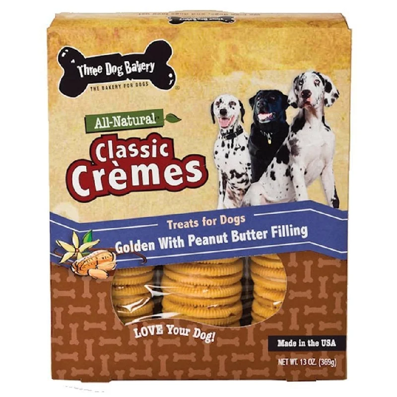 - Dog anti-slip matThree Dog Bakery Classic Cremes Golden Cookies (Peanut Butter)