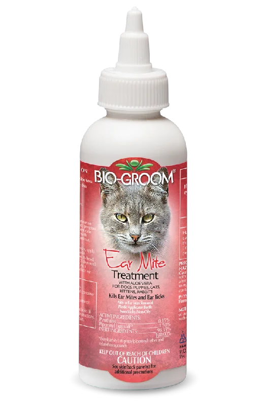 - Air box TSA certified check-inBio-Groom Ear Mite Treatment for Cats and Dogs