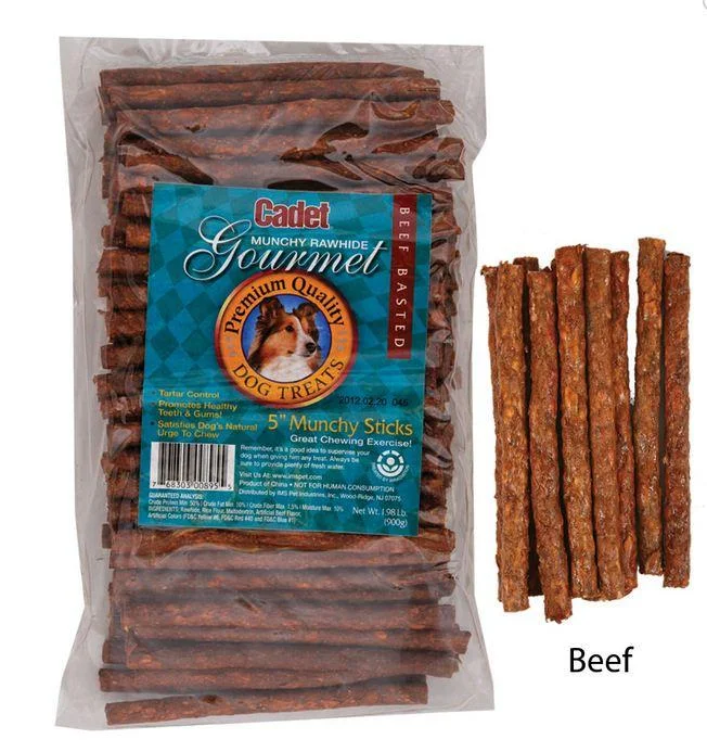 - Parrot climbing and standing wooden frameCadet Munchy Beef Rawhide Sticks (5-inch pack)