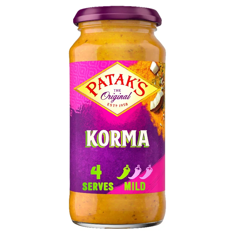 - Cat anti-jump window safety netPatak's Korma Curry Sauce 450g