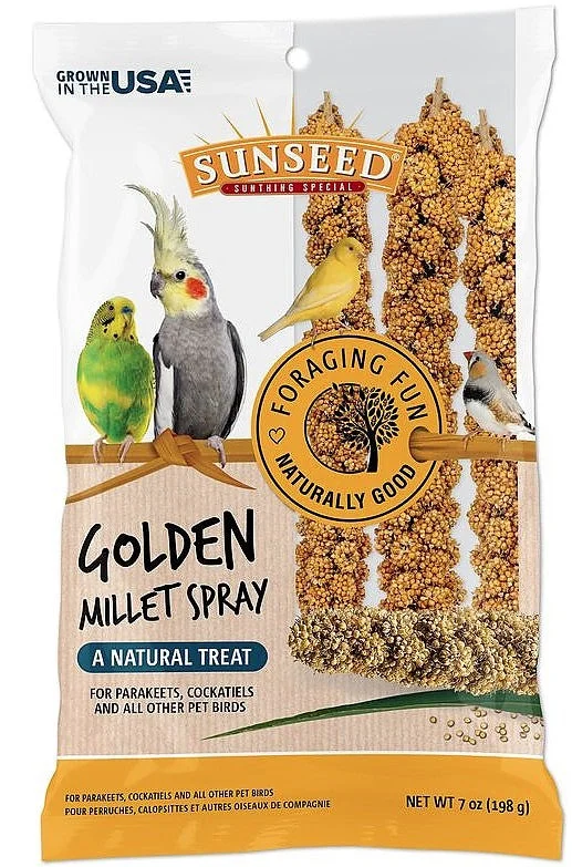 - Air box TSA certified check-inSunseed Golden Millet Spray