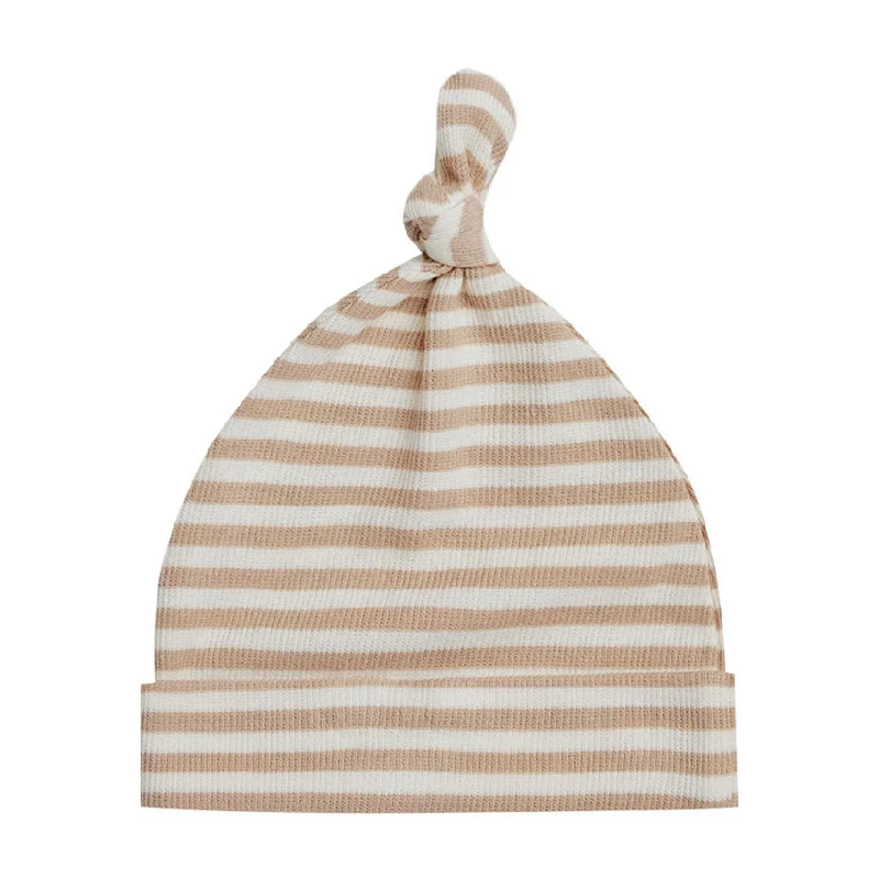  -Explosion-proof leash FOR LARGE dogsQuincy Mae Latte Stripe Knotted Baby Hat