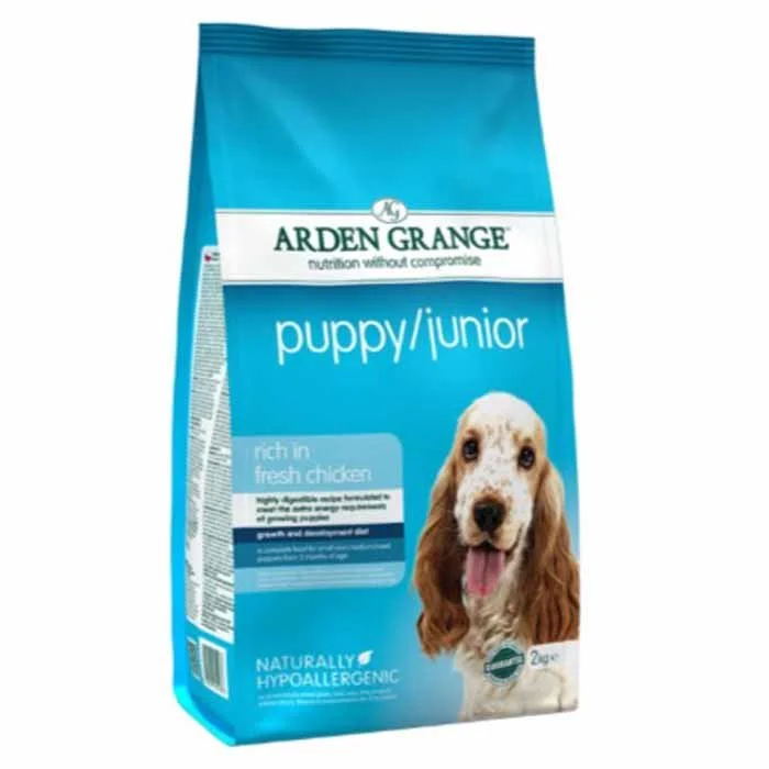 - The effect of dog food on dental healthArden Grange Dog Food Puppy/Junior Chicken & Rice 2Kg