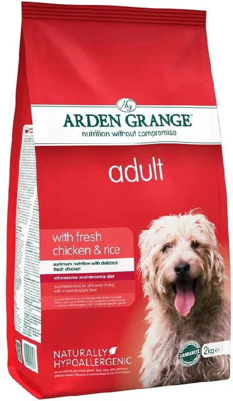 - Dog food helps the digestive systemArden Grange Dog Food Adult Chicken & Rice 2kg