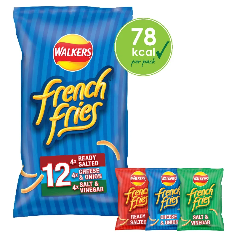 - Winter warm clothes for short-haired dogsWalkers French Fries Variety Multipack Crisps Snacks 12x18g