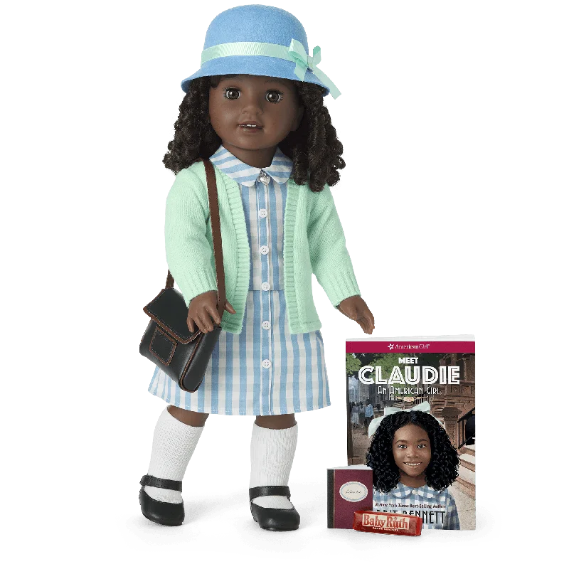 - Organic cotton dog bibsClaudie Wells™ Doll, Book & Accessories