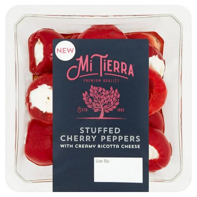 - Organic cotton dog bibsMi Tierra Stuffed Cherry Peppers 350g