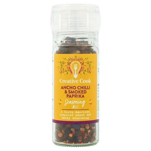 - Natural latex pet mattressCreative Cook Ancho Chilli & Smoked Paprika Seasoning 40g