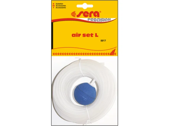 - Postoperative pet anti-licking Elizabethan collarsera air set ``L`` incl. 10 m hose