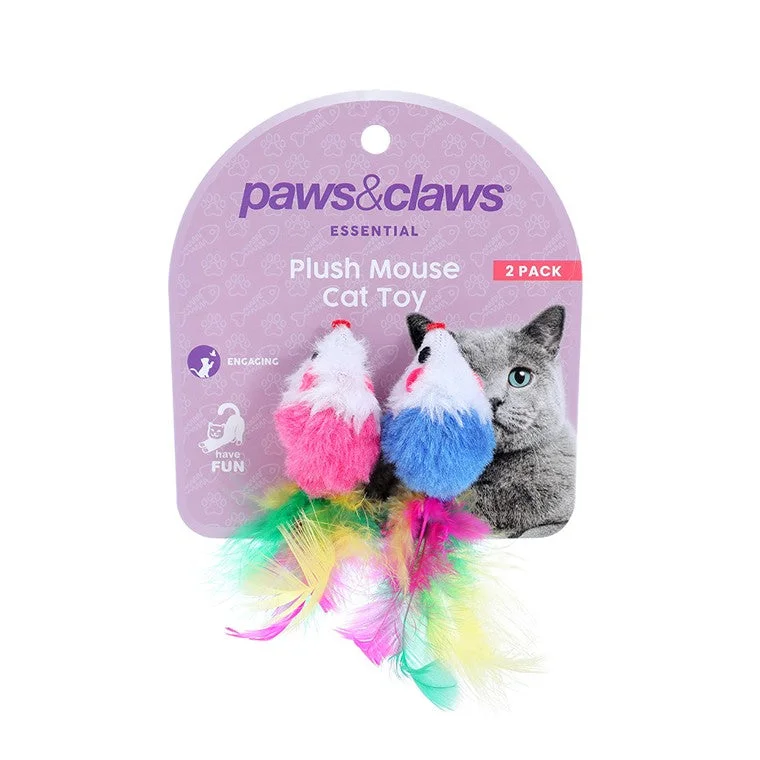 - Cat stress soothing sprayPlush Mouse Cat Toy, 2pk