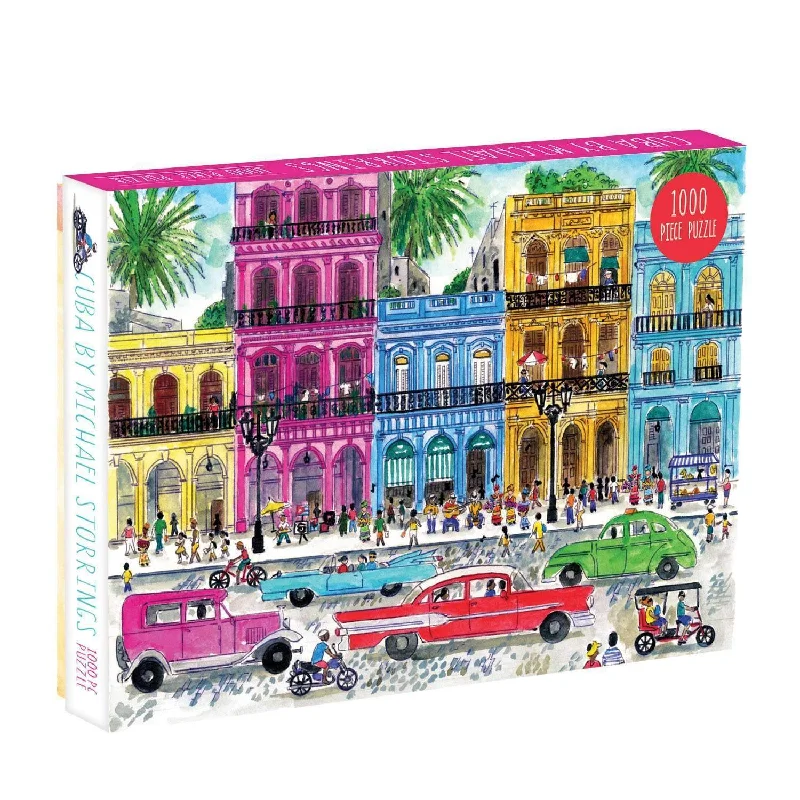 - Cat stress soothing sprayMichael Storrings Cuba 1000 Piece Jigsaw Puzzle