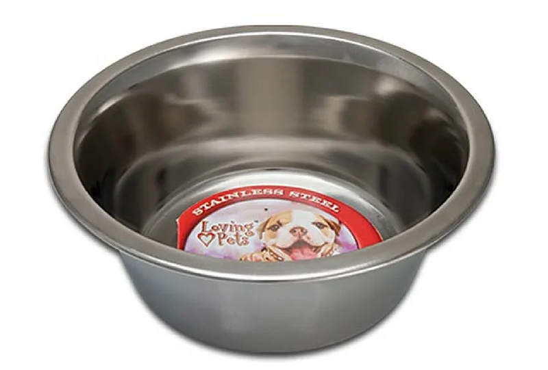  -Explosion-proof leash FOR LARGE dogsLoving Pets Ruff N' Tuff Traditional Stainless Dog Dish