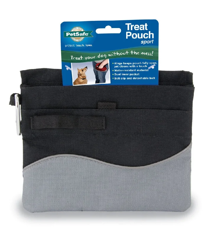 - Natural latex pet mattressPetSafe Dog Treat Pouch Food Toys Storage Pocket Detachable and Adjustable Black