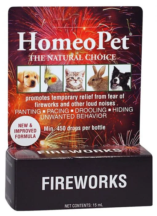 ---Homeopet Anxiety Treatment Fireworks (15-ml)