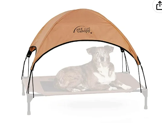 - Elderly dog ​​joint care mattressK&H Pet Products Cot Canopy for Elevated Dog Bed - LARGE