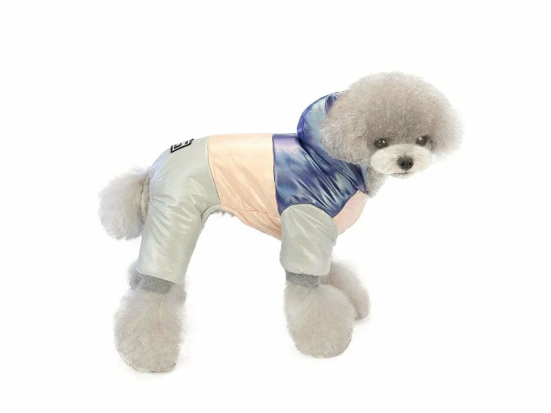 - Pet smart GPS locatordog clothes Blue M AWYP-6