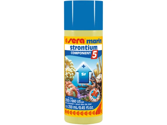 - Degradable pet feces bagsera marin COMPONENT 5 strontium 250 ml