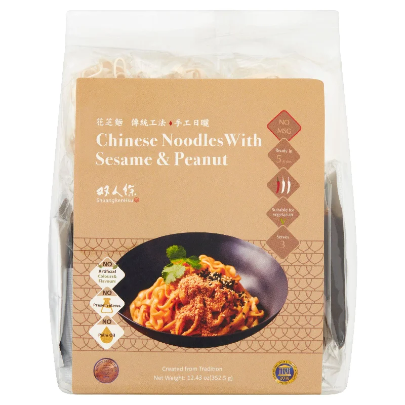 Pet ProductsShuangRenHsu Chinese Noodles with Sesame & Peanut 352.5g