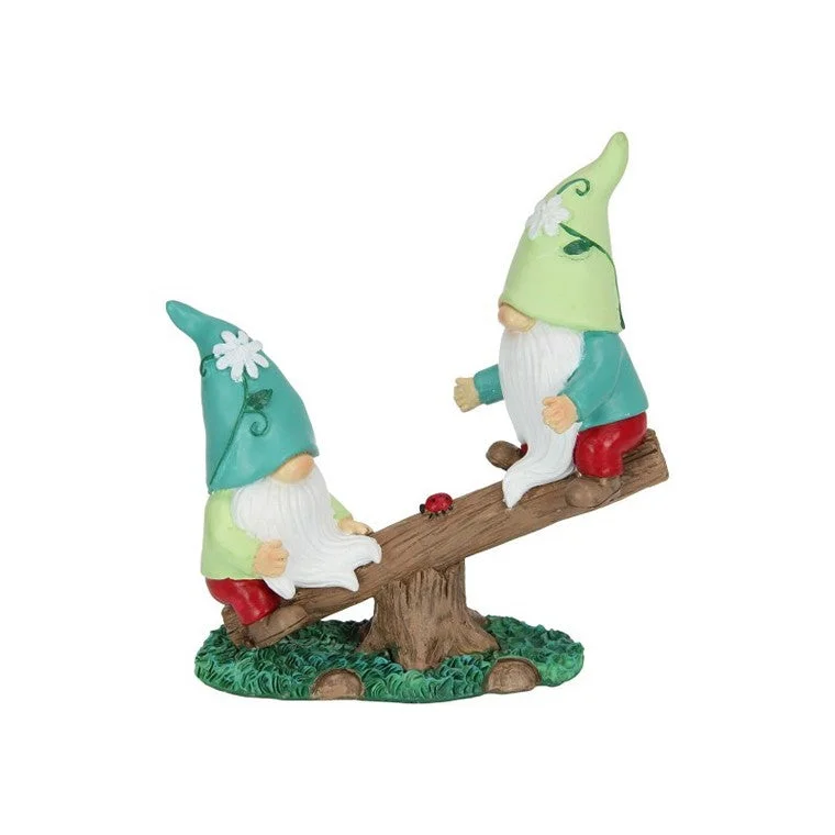 - Winter dog thick down jacketPlayful Gnomes on Seesaw, 19cm