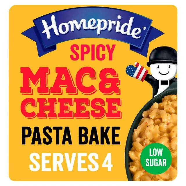 - Air box TSA certified check-inHomepride All American Spicy Mac&Cheese Pasta Bake Sauce 350g