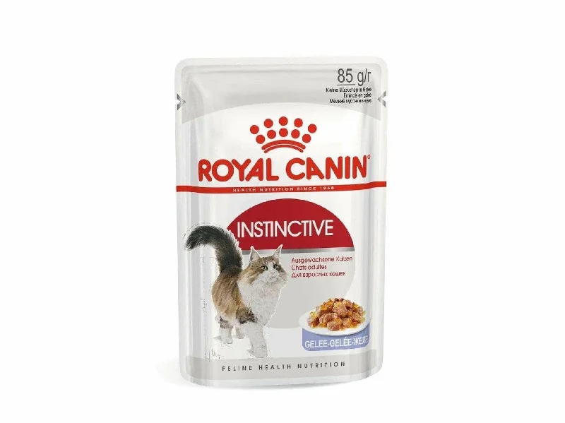 - Air box TSA certified check-inFeline Health Nutrition Instinctive Adult Cats Jelly (WET FOOD - Pouches) 85G