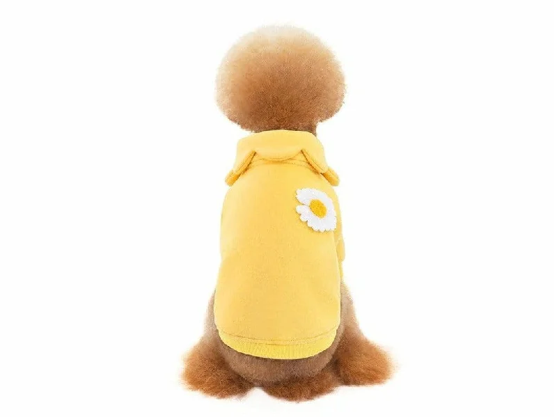 - Climbing pet constant temperature heating paddog clothes Yellow S KLN20014