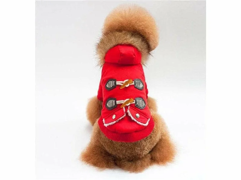 - Car dog seat beltdog clothes Red S KLN-1724RD