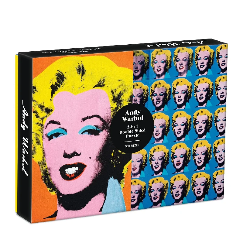 - Winter warm clothes for short-haired dogsWarhol Marilyn Double-Sided 500 Piece Jigsaw Puzzle